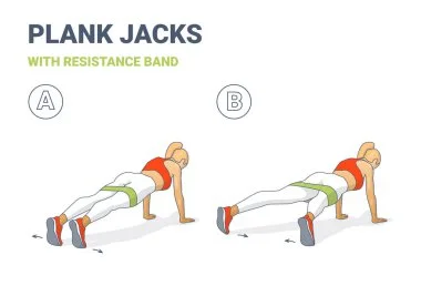 PLANK JACKS