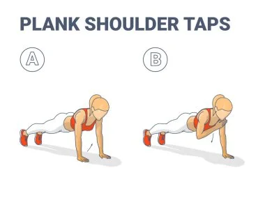 PLANK SHOULDER TAPS