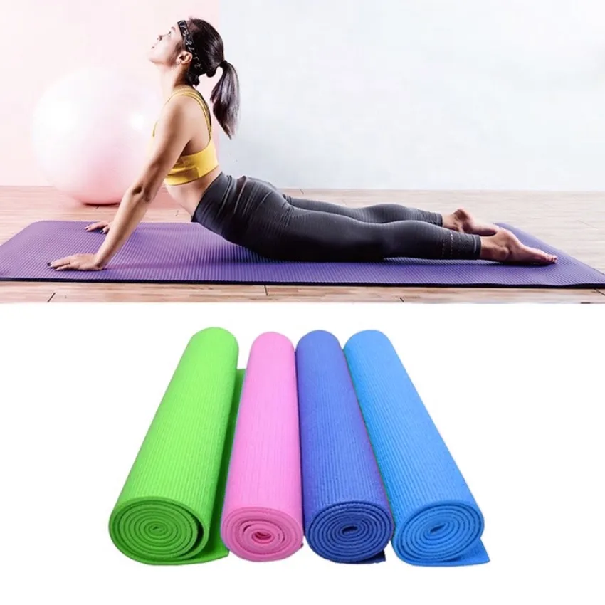 YOGA MAT FOR LEGS AND GLUTES EXERCISE