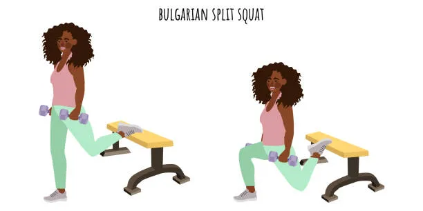 BULGARIAN SPLIT SQUATS