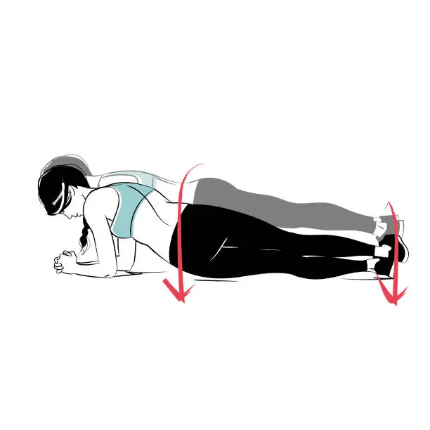 PLANK HIP DIPS